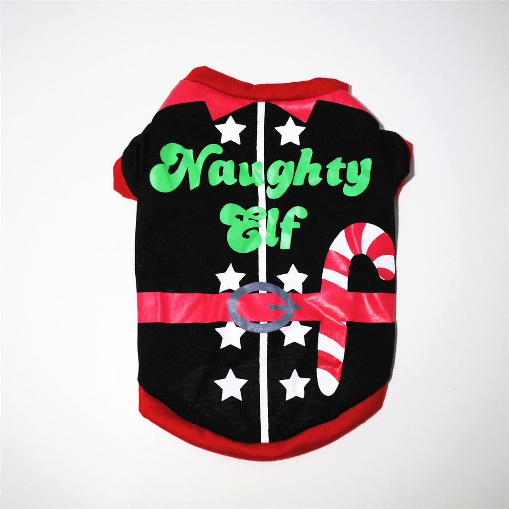 Cute Dog Clothing Christmas Shirt