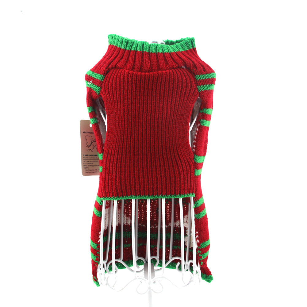 Winter Cute Dog Snow Sweaters