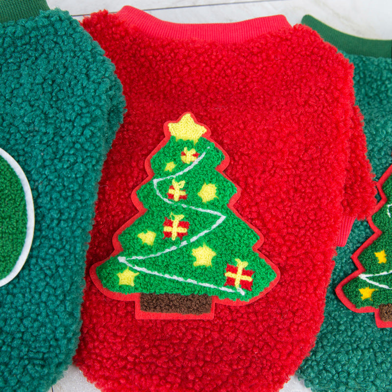 Dog Holiday Sweater Christmas Winter Clothes