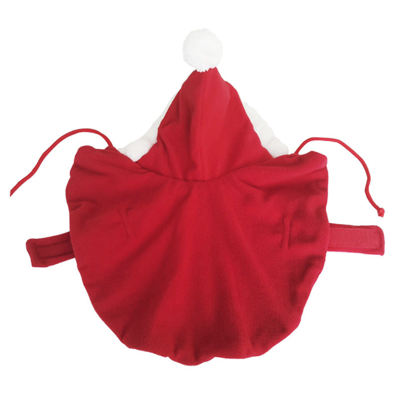 Pet Christmas Costume Cloak