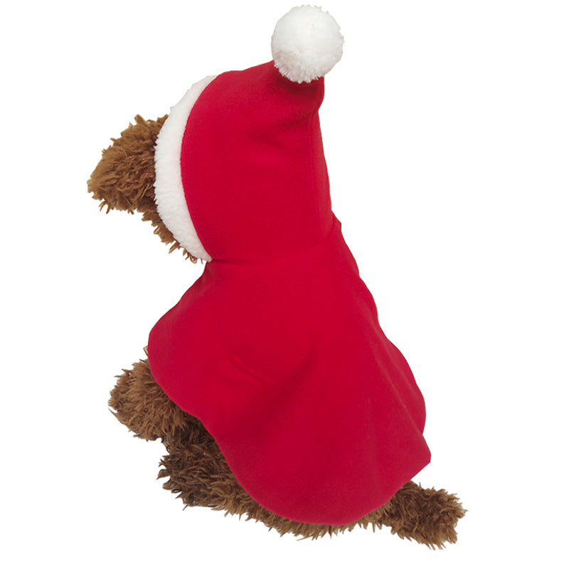 Pet Christmas Costume Cloak