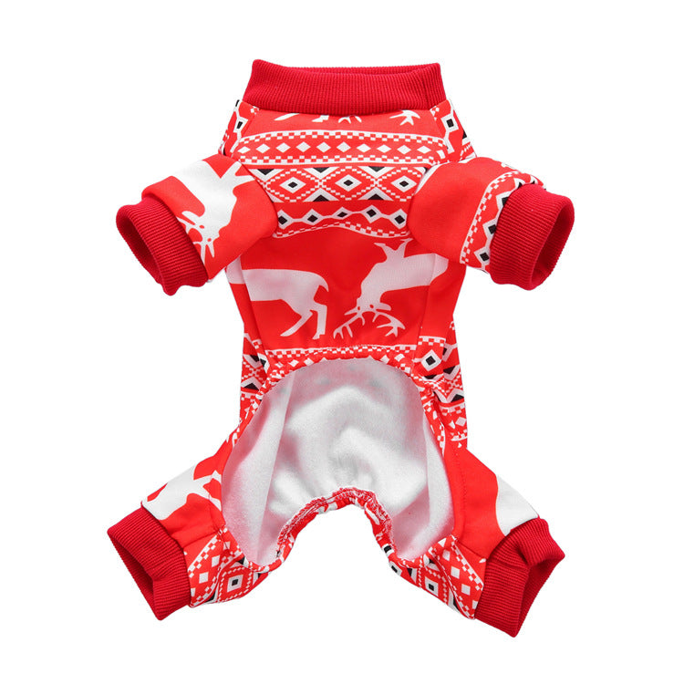 Cute Pet Costume Warm Apparel