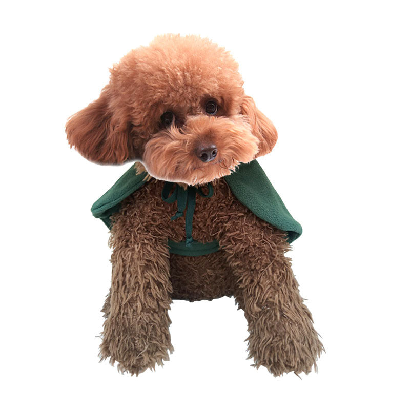 Pet Christmas Costume Cloak