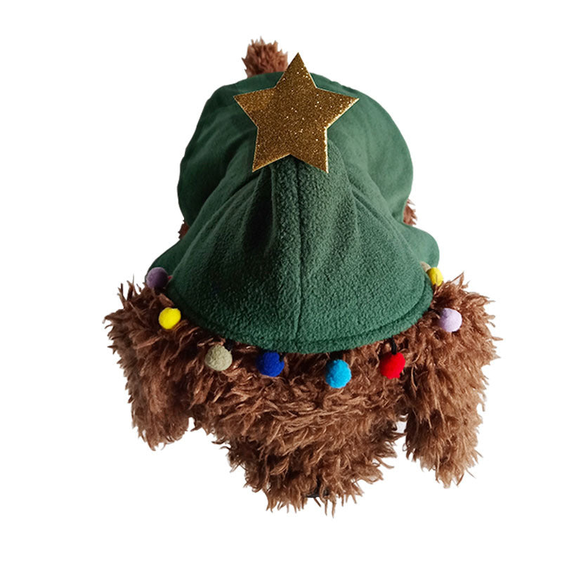 Pet Christmas Costume Cloak