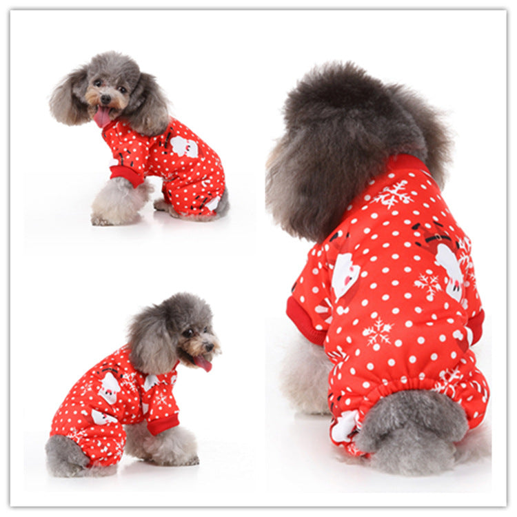 Cute Pet Costume Warm Apparel