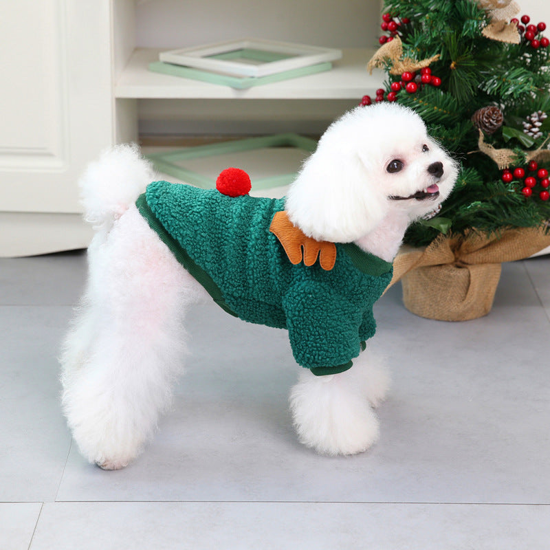 Dog Holiday Sweater Christmas Winter Clothes