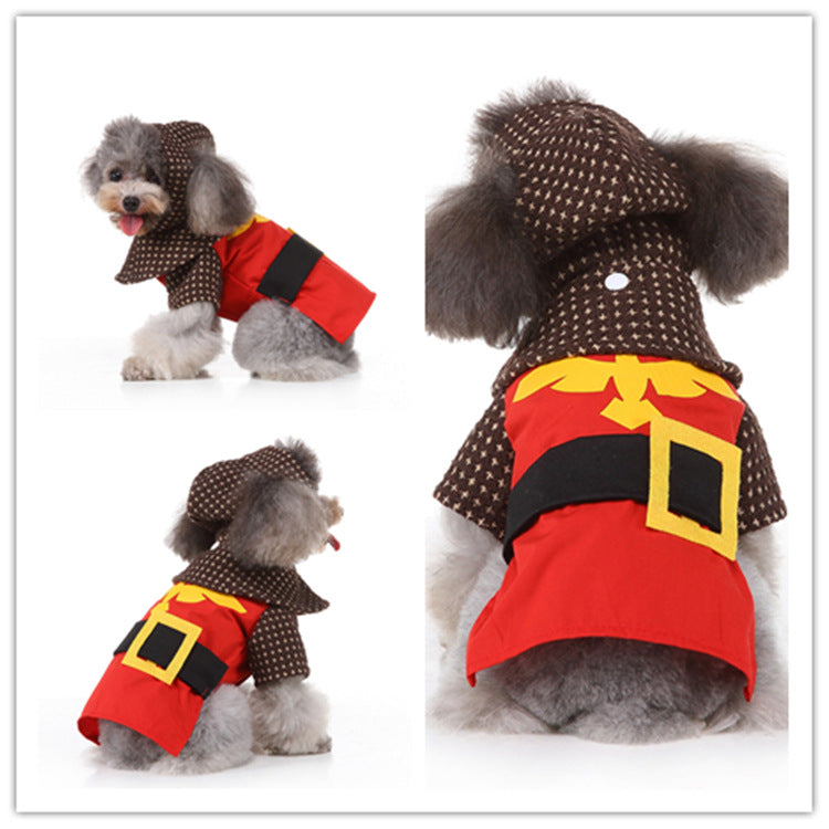 Soft Pet Costume Winter Clothes.